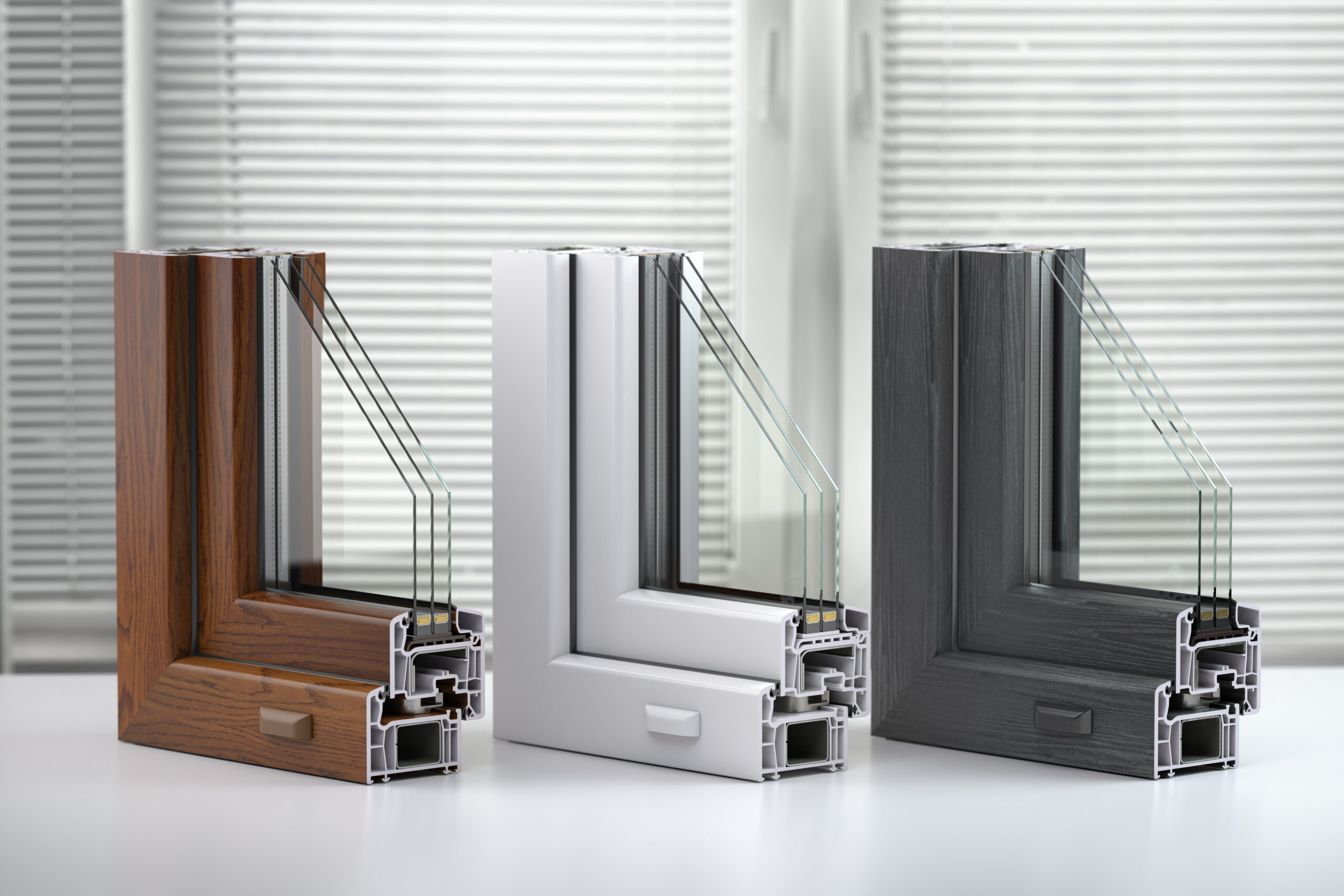 Querschnitte von Fenstern