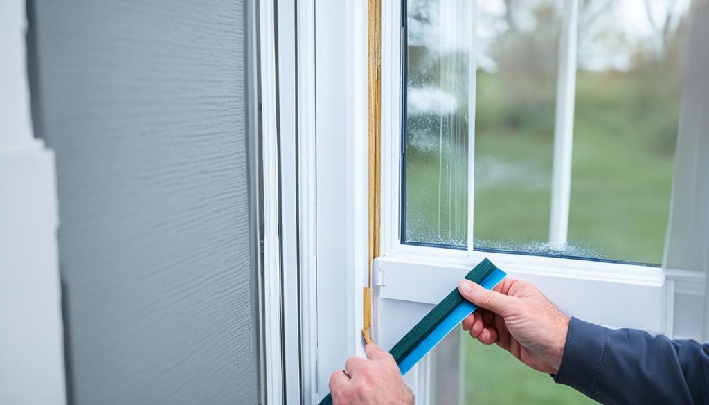 DIY Fensterabdichtung