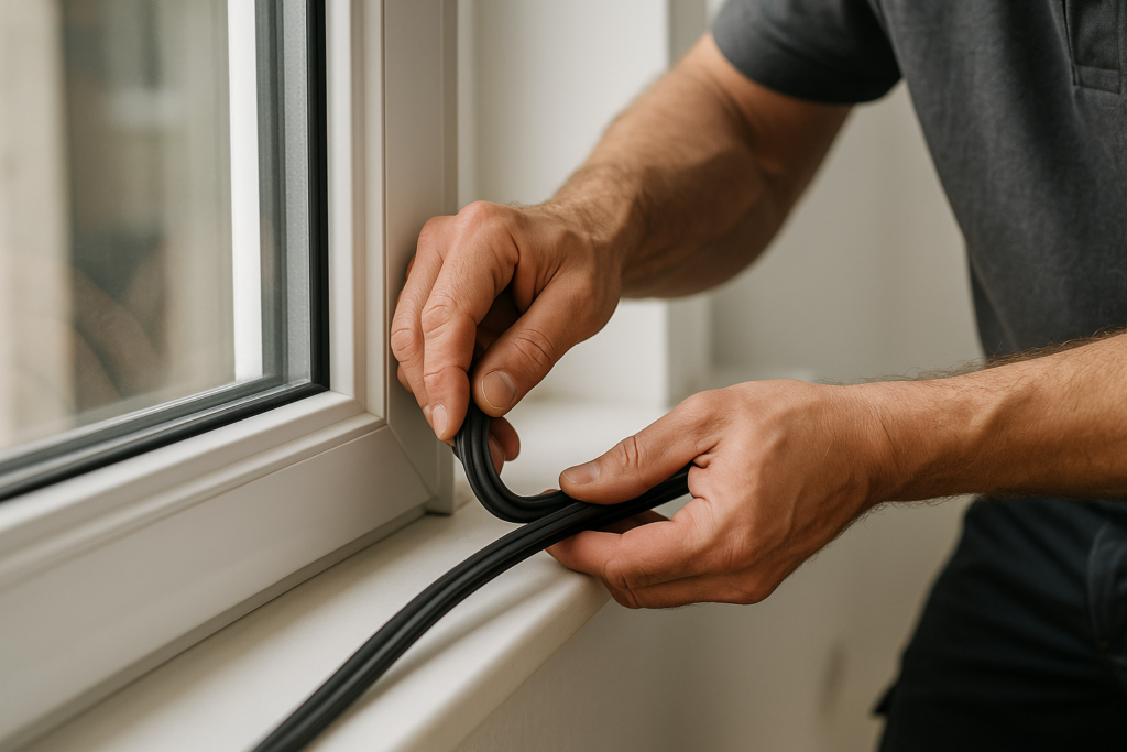 Schimmel Fensterdichtung Mietwohnung in Wismar — DICHTWERK Marcus Knittel